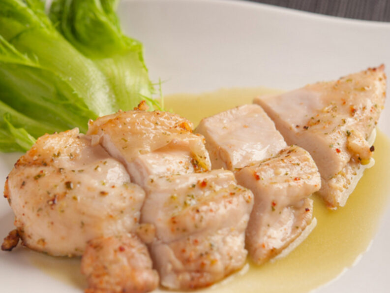 鶏胸肉の香草焼き